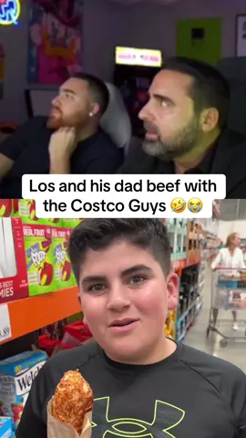 LosPollosTV and his dad continue the beef with the Costco guys 🤣 #Lospollostv #viral #fypage #lospollostvmoments #costcoguys 