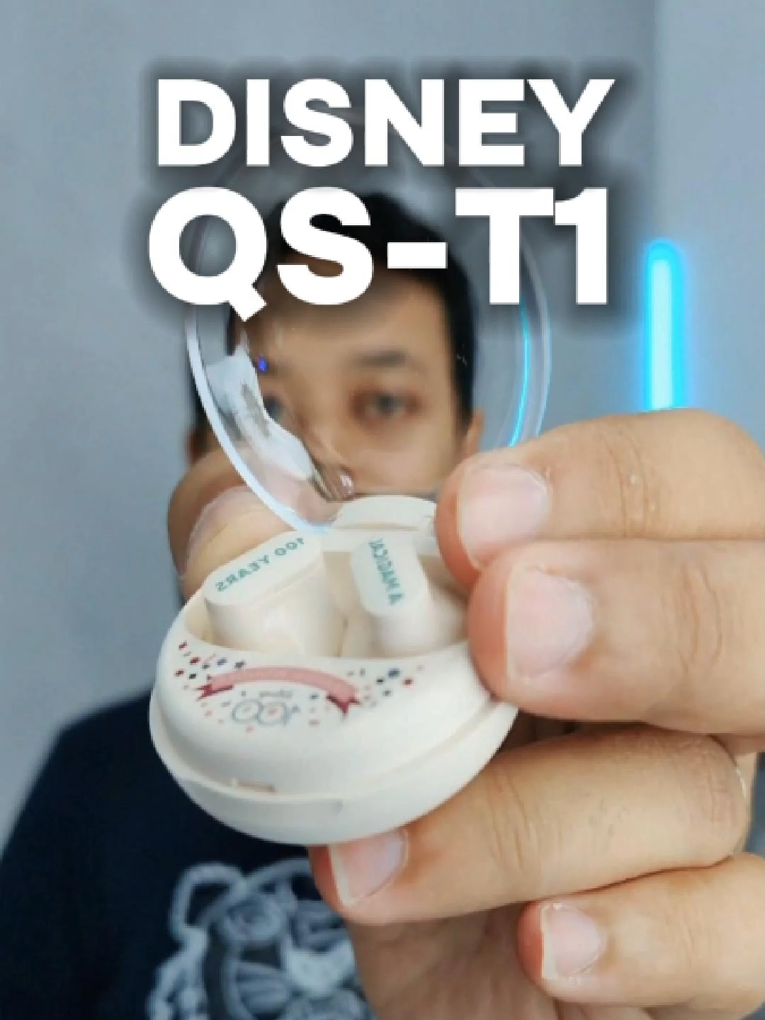 TWS Disney QST1 Bentuk Imut dan Kecil Tapi suara bassnya nampol #disney #disneyqst1 #qst1 #tws #twsbluetooth #headset #headsetbluetooth