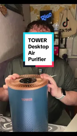 Tower Portable Desktop Air Purifier Portable Desktop Air Purifier with Multicolour Mood Lighting Keeping your home environment refreshingly clean and free from allergens… More in description #TikTokMadeMeBuyIt #TikTokShop #Shop #Deals #TreatYourself #Spotlight #fyp #foryoupage #Comment #Like #Save #Share #Follow #Gifts #SupportSmallUKBusinesses #Tower #Portable #Desktop #Air #Purifier #TowerHousewaresAff #TowerHousewares @Tower Housewares 
