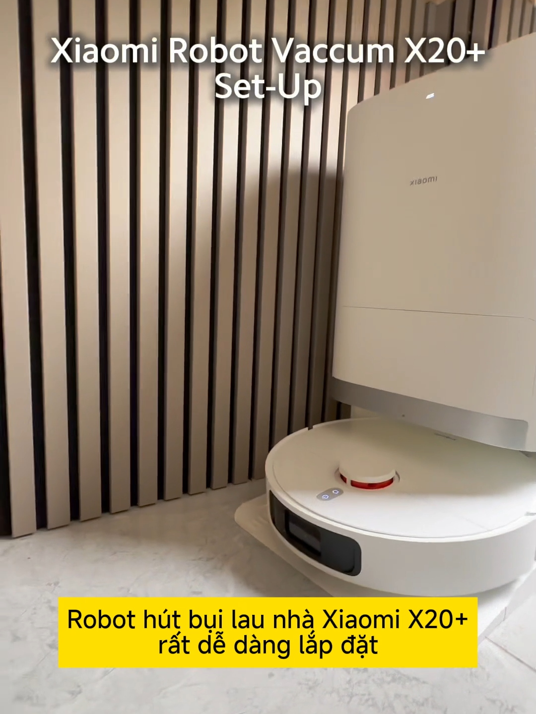 Lắp đặt Robot Hút bụi lau sàn Xiaomi X20 plus nhé. Xiaomi Super Grand Opening từ ngày 17-19/7 😍😍😍 #XiaomiSmartLiving #XiaomiVN #TikTokShopSuperGrandOpening #MuaTaiTikTokShop