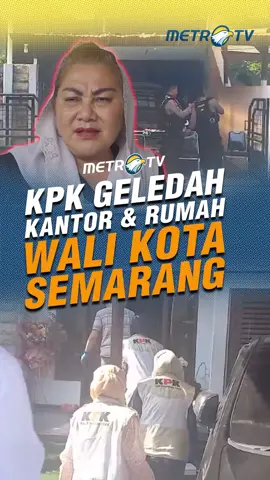 KPK geledah kantor & rumah Wali Kota Semarang, Hevearita Gunaryanti, Rabu (17/7). #tiktokberita #hevearitagunaryanti #KPK
