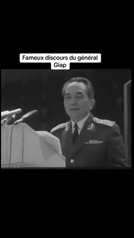 Fameux discours du général Giap