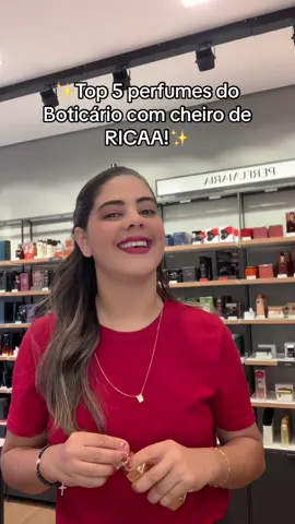 Top 5 perfumes O Boticário com cheiro de ricaa. Curta e comenta para a parte 2. #OBOTICÁRIO #perfumes #cheiro #dicas #fy 