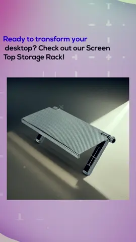 Space-Saving Screen Top Storage Rack: Neatly Organize Router and Remotes with No Drilling Needed. #goodthing #fyp #tiktokshopsingapore #TikTokMadeMeBuyIt 