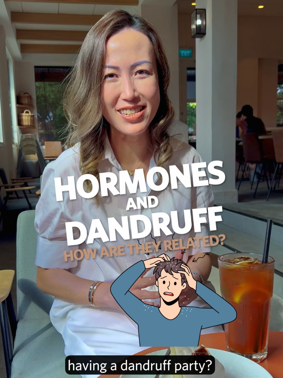 Dandruff driving you crazy? Switching shampoos but the flakes keep coming back? There might be a surprising culprit behind these problems, hormonal changes! Join Dr Angeline Yong as she explains the link between dandruff and hormones, and how to get lasting relief. #learningisfun #dermatologist #dermdoctor #dermtok #healthtips#hormonalfluctuations #hormones #dandrufffree #hairhealth #scalpcare