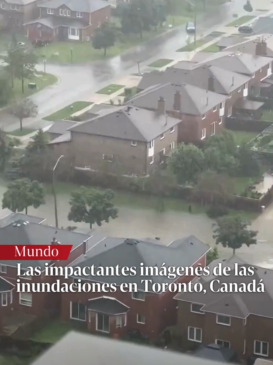 Toronto, la ciudad más grande y poblada de Canadá, se enfrenta a lluvias torrenciales que provocaron inundaciones. Mirá las impactantes imágenes que se volvieron virales. 📲 Más información en clarin.com