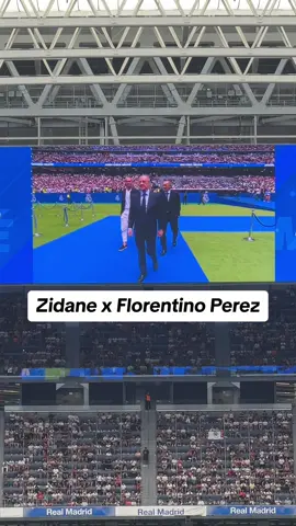 Zinedine Zidane is a legend in these parts #florentinoperez #zinedinezidane #realmadrid #fyp 