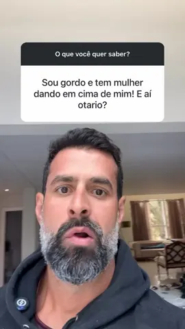 🔴As historinhas que as pessoas com sobrepeso contam pra continuarem gordas é infinita!  Se esse cara realmente estivesse feliz não teria me mandado essa pergunta, concordam comigo? 👇🏻🔥😅 #gutogalamba #emagrecimento #academia #musculação #dieta 