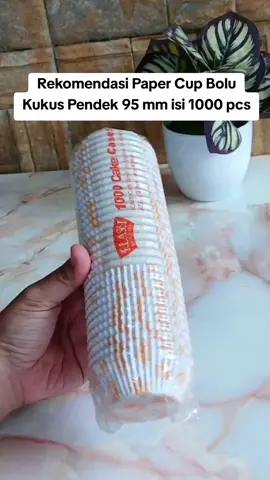 rekomendasi paper cup bolu kukus 95mm isi 1000 pcs #papercup #papercupbolukukus #kertasbolukukus #kertasroti #bolukukus #bolukukusmekar  #perlengkapanbaking #peralatanbaking 