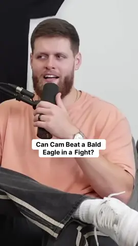 Can Cam really beat an apex predator in a fight? Find out as the hilarious banter unfolds in this one-bedroom apartment showdown. Who will come out victorious? Stay tuned to see the feathers fly and the claws come out! #BaldEagleFight #HilariousDebate #OneBedroomBattle #CamVsEagle 🦅💪🏼😂 #podcast #youshouldknowpodcastclips #comedian