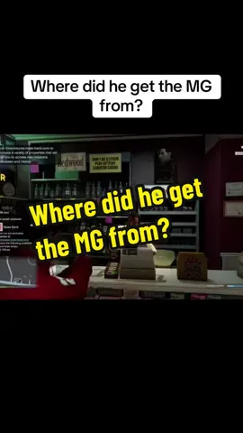 Where did he get the MG from? #gta5 #gta #grandtheftauto #gaming 
