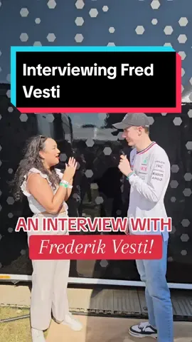 An Interview With Frederik Vesti ✨️ This is a real pinch me moment and I am incredibly grateful to Fred and the Mercedes F1 team. This was my first professional interview, and I was so nervous, but so excited at the same time. As someone who has followed his career, I cannot explain how full circle this interview felt to me. Thank you to Fred for being so easy to talk to and thank you to Mercedes for giving me this opportunity, I will never forget it 🖤 Here is to hopefully the first of many interviews 🫶 #f1tiktok #f1tok #mercedesf1 #mercedesf1team #mercedesamgf1 #frederikvesti #vesti @Mercedes-AMG F1 