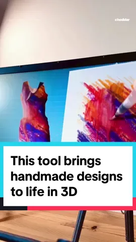 🎨🤯 Future of design: where real fabrics meet 3D previews. Canvastique3D, a digital productivity tool, offers real-time previews of handmade designs on 3D models. Partnering with Illumetry and its XR display, Canvastique3D is taking design to a whole new level. Real fabrics and vivid colors are seamlessly merged with 3D previews that bring designs to life in the tangible world. #design #fashion #technology #techtok #future #fypシ゚viral #artistsoftiktok #digitalart #3d 