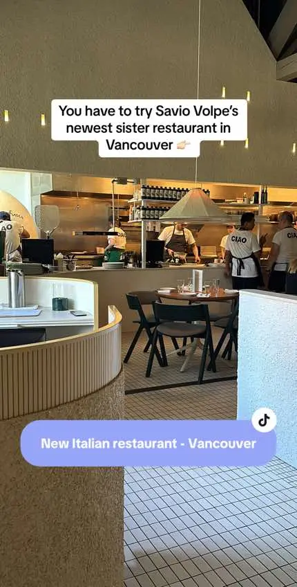 New italian restaurant in vancouver! ☺️ #eliovolpe #saviovolpe #vancouverrestaurants #thingstodoinvancouver #vancouvereats  