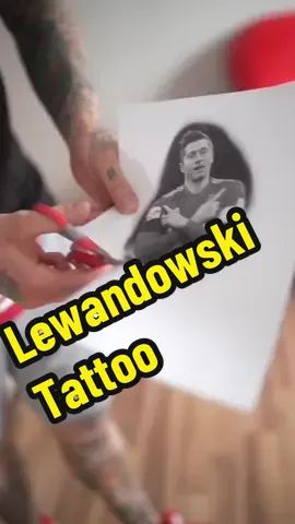 #tegodnia #tatuaż #tattoo #robertlewandowski 
