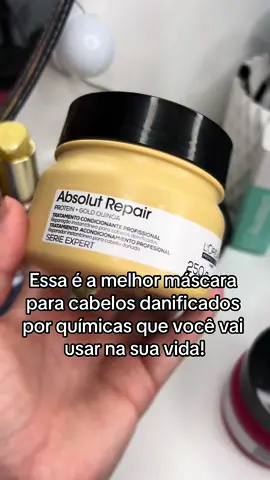 A L’Oreal não me decepciona NUNCA!! 🥰🫶🏻 @✨Clau Bambans✨  #loreal #absolut #absolutrepair #dicasdecabelo 