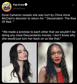 I understand both of them 💔🥺 #fyp #descendants #descendants4 #riseofred #dovecameron #chinaannemcclain #sofiacarson 