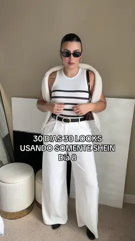 • Dia 8 - 30 dias 30 looks usando @SHEIN @SHEIN Brasil dos pés a cabeça! Minha indicação BR42203K cupom 10% samaratemoteooQ2 #shein #sheinforall #desafio #30dias30looks  