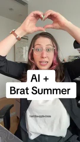 Chat GPT is about to have a brat summer … #ai #chatgpt #bratsummer #appledance 