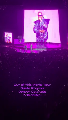 #BustaRhymes #SpliffStar #FlipmodeSquad #OutOfThisWorldTourMissy #Denver #BallArena #HipHop 