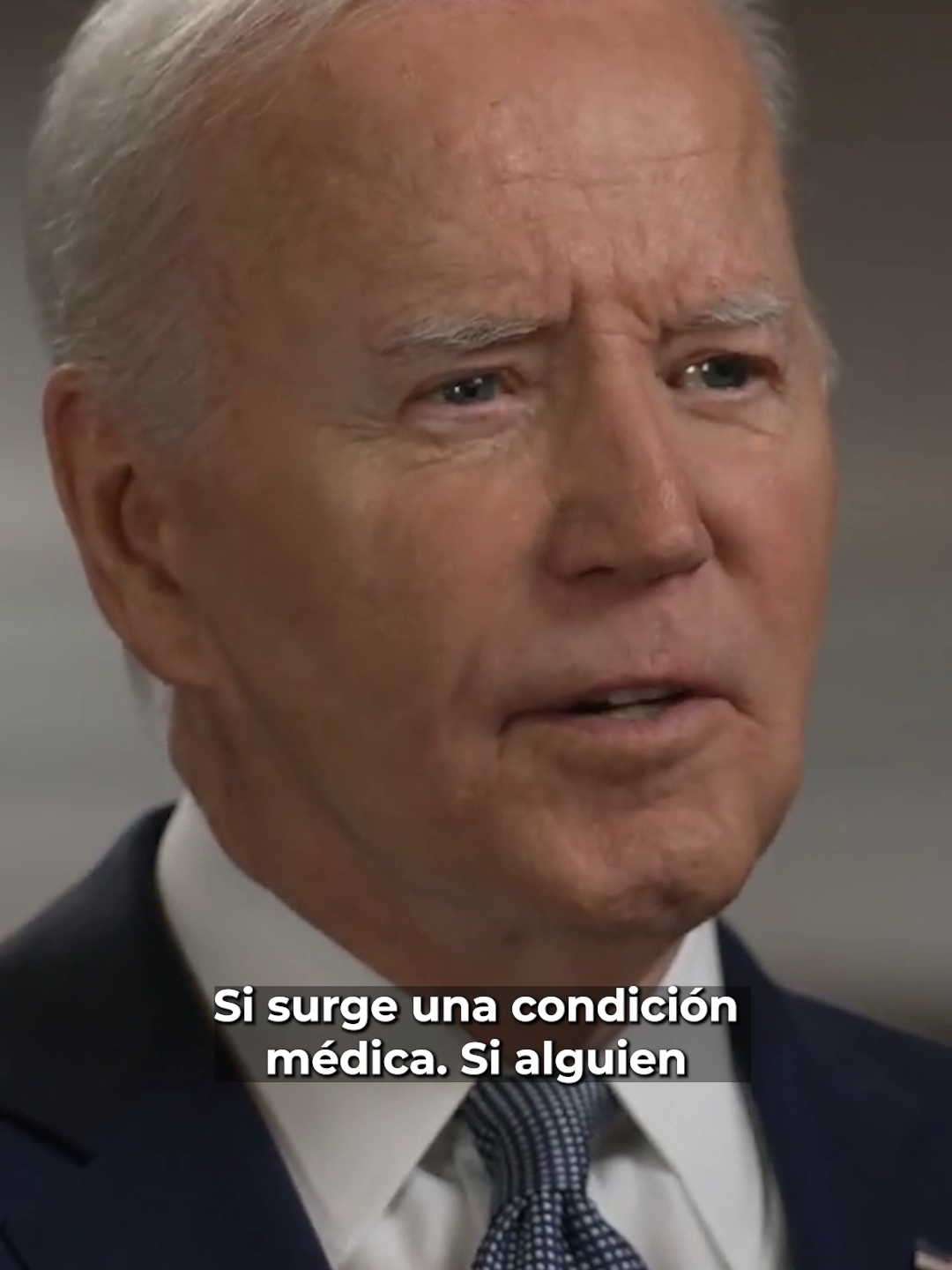 Joe Biden revela que se retiraría de la contienda por la presidencia de Estados Unidos sólo si presenta problemas de salud. #Latinus #InformaciónParaTi 