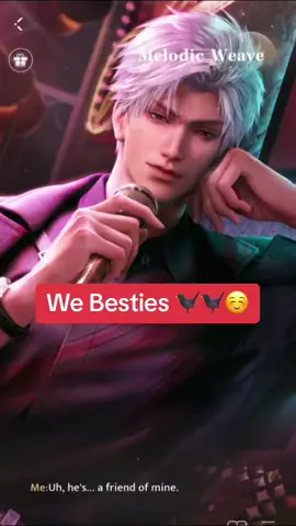 Sylus calling us besties for cover 🐦‍⬛ #loveanddeepspace #sylus #otomegame #otome 