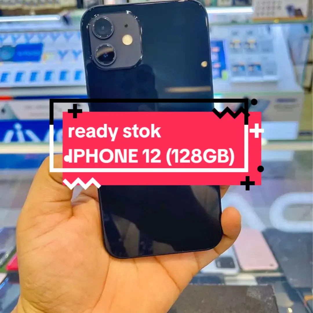 IPHONE 12 (128GB)# RM330💢 💥128GB 💥FACE ID ✅ 💥BATTERY 100%  💥ALL FUNCTION  💥LIKE NEW CONDITION ✅TRUSTED SELLER ✅1 YEARS WARRANTY WITH COMPANY RECEIPT  ✅100% ORIGINAL! #selangor #shahalam #kualalumpur 