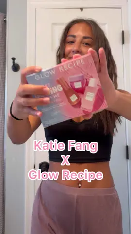 Current obsession: the @Katie Fang X @Glow Recipe collab! Perfect to stay glowing on the go, all summer long! #GlowGangUniversity #GlowPartner