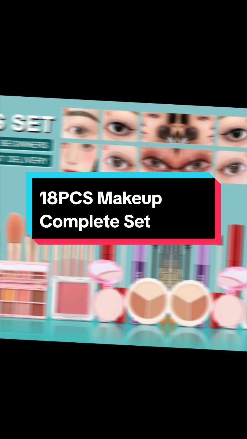 18PCS Makeup Complete Set #Makeup #complete #smallaffiliate  #foryou 