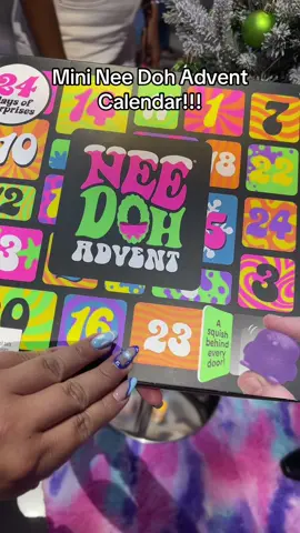 A mini Nee Doh Advent Calendar!!!!! Whaaaaaat?!😍 It’s soooo cute! #adventcalendar #needoh #fidgettoys #squishy #sweetsuite24 #fyp 