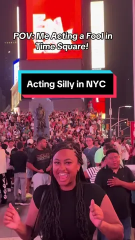 Me playing arohnd in Time Square ! #newyork #nyc #newyorkcity 