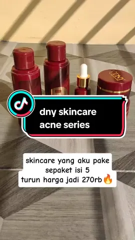 bismillah , pake DNY skincare semingguan udah ngebantu ngeringin jerawat aktifku banget , sepaket cuma 200 ribuan udah lengkap banget isinya gaes #dnyskincare #acneskin #fyp #fypシ 
