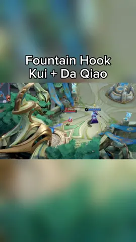 OMG Fountain Hook🤯🤯 The perfect combo Kui+DaQiao #highlights #highlight #moba #fypシ #honorofkingsglobal #hokboleh #honorofkings #王者荣耀 #tiktok #trending #viralvideo #viral 