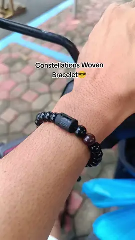 Constellations Woven Bracelet😎🩶 #bracelet  #constellations  #wovenbracelet  #forgift  #foryou 
