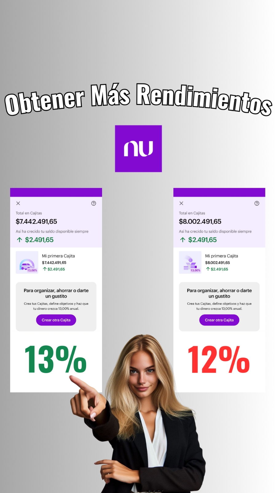 Cómo funcionan los rendimientos y la importancia de diversificar tus inversiones. Aprende cómo puedes obtener el máximo beneficio de tus ahorros y minimizar riesgos a través de estrategias efectivas. #Nu #Nubank #RendimientosBancarios #Diversificación #Inversiones #FinanzasPersonales #Ahorro #Rendimiento #EstrategiaDeInversion #GestionDeRiesgos #EducacionFinanciera #InversionInteligente #PortafolioDiversificado #Finanzas #CrecimientoFinanciero #SeguridadFinanciera #FondosDeInversion #CuentasBancarias #Bancos #MaximizarRendimientos #PlanificacionFinanciera #TipsDeInversion #TutorialDeInversion #EconomiaPersonal #InvertirConExito #InversionSegura #FinanzasParaTodos #DiversificarInversiones #RendimientoAlto #CrecimientoDeCapital #FuturoFinanciero