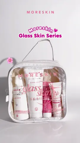 Siapa yang udah cobain Glass Skin Seriesnya Moreskin? Komen dibawah yaa!😉 #GlassSkinMoreskin #MoreskinGlassSkin #Moreskin #SkincareSeriesMoreskin #SkincareMoreskin #foryourpage 