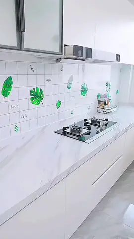 #Stovetop film # marbled oil stickers Home furniture surface, stovetop, desktop old, you can use it to refurbish, waterproof and oil resistant high temperature, a tear a sticker easy to handle#foyryou #goodthing 