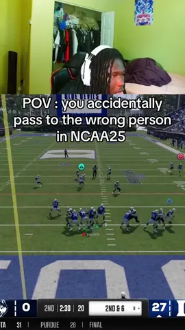 Always happens bro😭 #ncaa25 #collegefootball25 #gaming #CollegeFootball #ncaafootball 