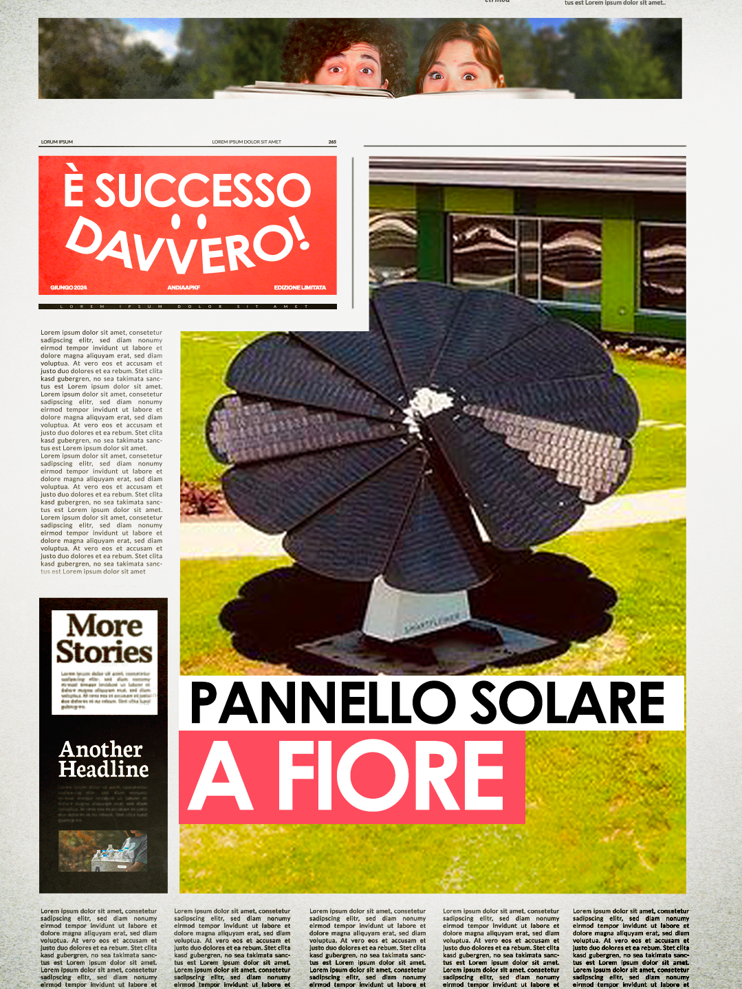 Un impianto fotovoltaico che si crede un girasole? È successo davvero! @mattindaworld ci spiega che cos’è e come funziona.  #impiantofotovoltaico  #fiore  #sostenibilità