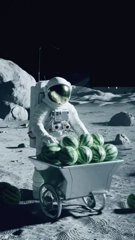 Astronaut Selling Watermelons On The Moon 🤣🤣🤣 THIS VIDEO IS ONLY FOR ENTERTAINMENT PURPOSE.  #foryou  #fyp  #viral  #100k  #fun #funny  #comedy  #entertainment  #astronut  #moon  #funnyvideos  #trending 