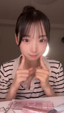 可愛い色とパケのリップファンの方から頂きました🥺愛用しています🍒🩷 #百田汐里 #制コレ24 #krushgirls 