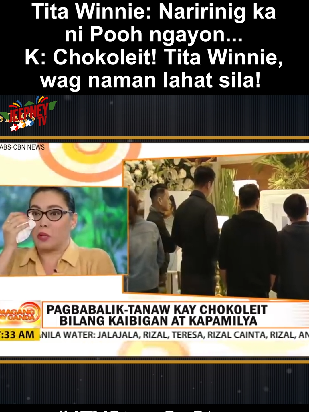 Funny interview ni Winnie Cordero kay K Brosas sa UKG para sa namayapang si Chokoleit. 