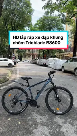 Hướng dẫn lắp ráp xe đạp khung nhôm Trioblade RS600 siêu dễ ✅ #xedap #nguyenthao #trioblade #tongkhoxedaptrioblade #rs600 