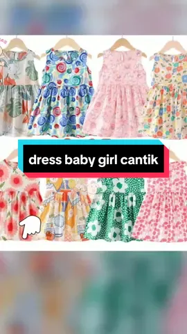 New [M'sia Stock](1-5Y)children's princess dress Baby Girls Summer Dress Sleeveless Cotton Cute Cartoon Dress For Toddler #kongsibersama #fypシ゚viral #dressbabygirls#dresssleevelessmurah #bajugaunbabyviral 