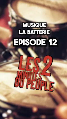 Les 2 minutes du peuple de François Pérusse Episode 12 - Musique La Batterie #les2minutesdupeuple #francoisperusse #humour #drole