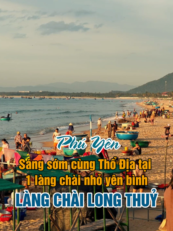 Phú Yên: Sáng sớm tại 1 làng chài nhỏ yên bình #thodiaphuyen #reviewphuyen #phuyen #tuyhoa #phuyen78