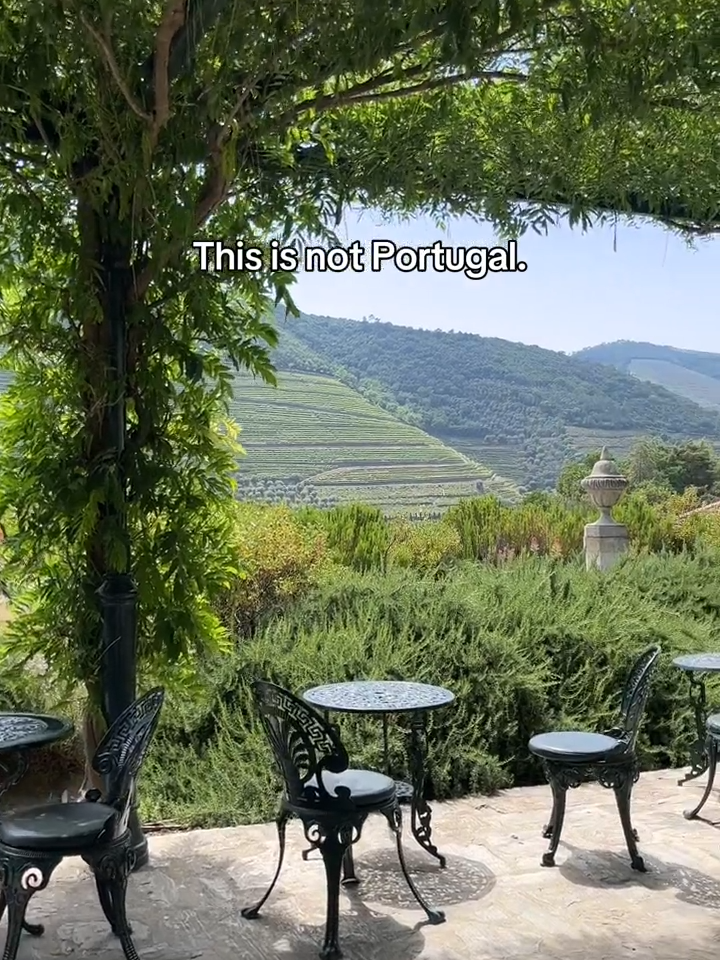 Marvel at the scenic beauty of 📍Douro Valley, Portugal’s wine country, known for its picturesque landscapes 🍇🥰  The valley’s wine production is largely manual, preserving traditional methods🍷 Who would you take here? 🎥 @joannammaj  #visitportugal #dourovalley #winecountry #winelover #vineyard #travelinspo