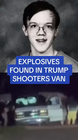 A police K9 unit led cops to Thomas Crooks's explosive-laden van which he had abandoned on a side road. The footage shows officers searching the van where they found and removed explosives and according to one resident who said ‘We could hear the dogs barking across the fields. They picked up his scent apparently and that’s what led them to the van.’ #trump #trump2024 #biden #biden2024 #politics #trumprally #joebiden #republican #democrat #republicans #police #thomascrooks #cops #usa 