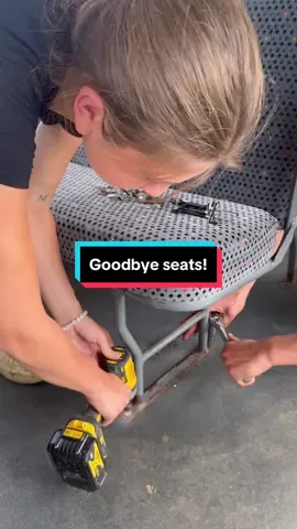 Day 2 making a double decker bus into a mobile coffee shop! Today we made space upstairs by ripping all the seats out and we were pleasently surprised how it turned out Not long until @Mr. Mug is blocked and cant see anymore of the progress 😅