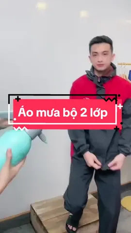Áo mưa bộ 2 lớp hàng quốc dân #viral #fyb #aomuabo #aomuabo2lop #aomuabo2lopchongtham 